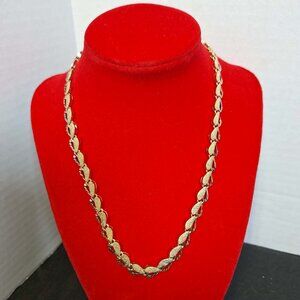 Gold necklaces